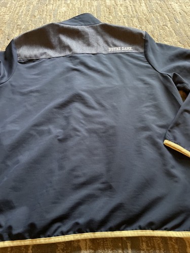 Notre Dame fighting Irish men’s size large under armour full zip jacket - Picture 14 of 16
