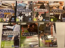 7 Football Manager 2010 2011 2012 2013 2014 2015 2016 Windows PC Spiele Bundle
