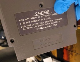 Nintendo NES SUPER GLOVE BALL ORIGINAL AUTHENTIC Good Condition.