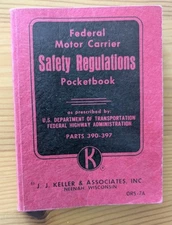 Vintage 1947 Federal Motor Carrier Safety Regulations USDT Parts 390-397