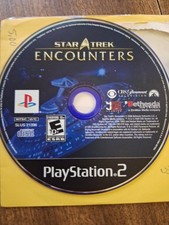 PlayStation2 Star Trek Encounters NO CASE OR BOOKLET Disk in great Condition
