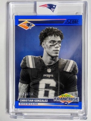 2024 Panini Score #22 The Franchise Christian Gonzalez Showcase 92/100 Sealed