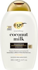 OGX  Coconut Milk Nourishing Shampoo Hydrating for Dry Hair Sulfate Free 385ml 13.53 per litre