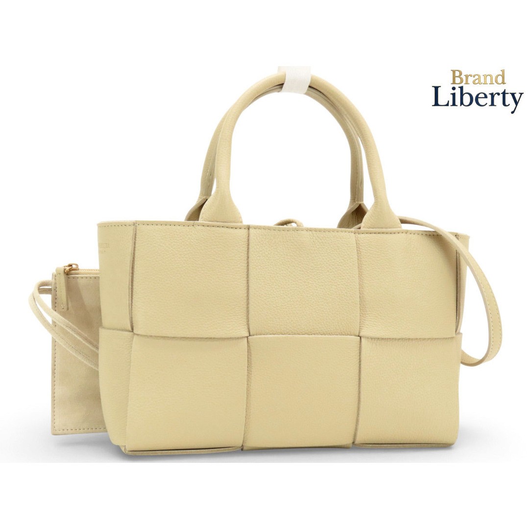 Bottega Veneta MAXI INTRECCIATO MINI ALCO 2 WAY TOTE BAG HANDBAG Used LIBR-0