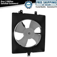 Right A/C Condenser Cooling Fan Assembly Fits 1998-2002 Honda Accord