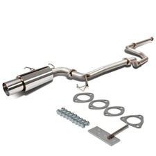 For 1990-1993 Acura Integra Da5-da9 Exhaust Catback 4.5od Muffler Tipsilencer