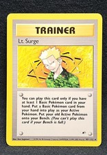 Lt. Surge 101/132 Gym Heroes Regular on eBay