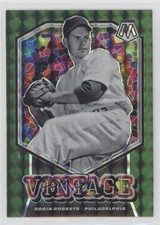 2021 Panini Mosaic Vintage Green Mosaic Prizm Robin Roberts #V6 HOF 0u2j