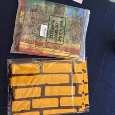 The Wizard Of  Oz Backdrop 2 Piece Used Once