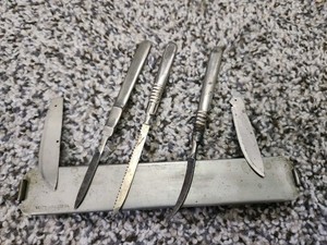 Medical Surgical Set Vintage Antique Westin Surg Sup. Co Instrument Set