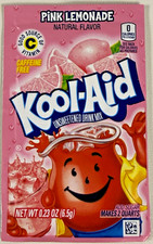 Kool-Aid Pink Lemonade Soft Drink Mix Caffeine Free