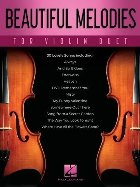 Beautiful Melodies For Violin Duet | Hal Leonard Publishing Corporation | Buch-image