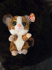 TY Beanie Boos - BINKY the Galago Glitter Eyes  6 inch - MWMTs Boo Toy