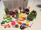 Vintage Lot Of TMNT Vehicles Parts From 1989-1992 Playmates Needle Nose