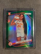 2025 Panini Prizm WNBA Green Prizm Variation ANEESAH MORROW #146