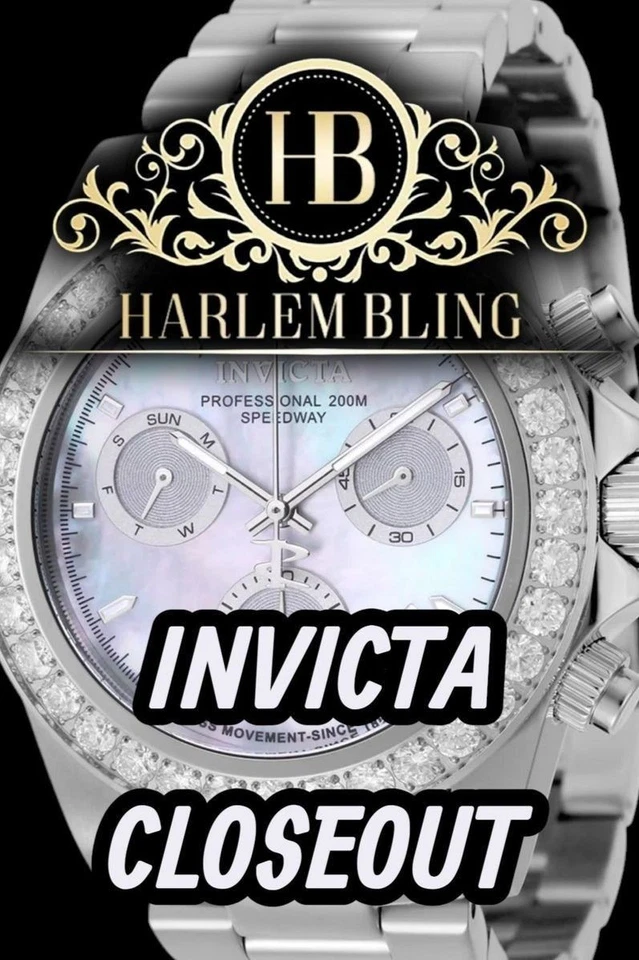EVERYTHING MUST GO - INVICTA WATCH CLEARANCE SALE! $1 STARTS + SUDDEN DEATH