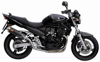 Suzuki GSF 650 Bandit 2005-2006 Mivv Ovaler EndschalldäMpfer Carbon Classic
