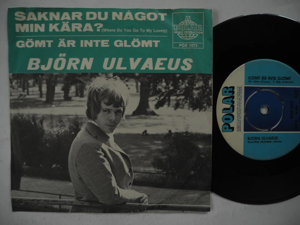 BJÖRN ULVAEUS Saknar du något min kära 45 7" single 1969 Sweden VG - Image 2 of 2