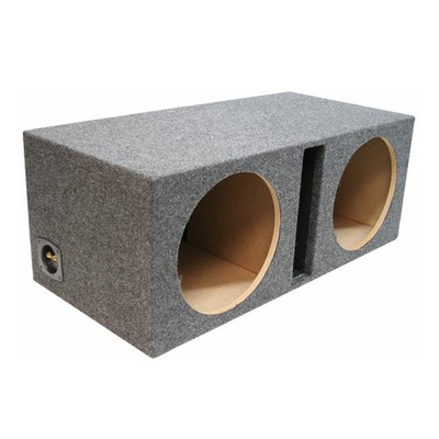 Car Audio Dual 15'' Vented Subwoofer Stereo Sub Box Ported Enclosure 3/4'' MDF
