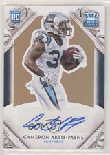 2015 Panini Crown Royale Retail Bronze 4/49 Cameron Artis-Payne #166 Auto 0b2