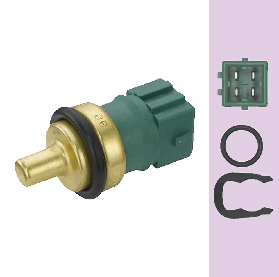 Sensor de temperatura de refrigerante para Audi A3 A4 B5 A6 C5 VW Golf Passat B5 Skoda Octav Foto 3 de 4