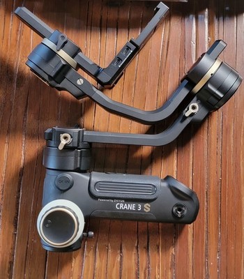 Zhiyun Crane 3S Pro 3-Axis Gimbal Stabilizer Kit + Case (No SmartSling Handle)