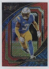 2022 Panini Select Suite Level Red Prizm 19/49 Derwin James Jr #377 10k8