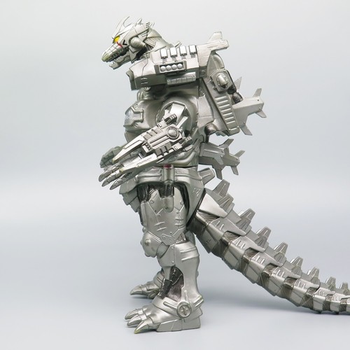 Juguete japonés Godzilla Sofubi Kaiju fuertemente armado MECHAGODZILLA Bandai 2002 23 cm - Imagen 7 de 9