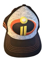 Disney Pixar Incredibles 2 Hat Adjustable Snapback Cap Parr Family Logo New