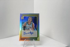 2025 Panini Donruss WNBA - Chennedy Carter - Silver Holo Auto - Chicago Sky