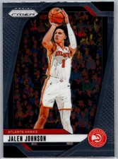 2024-25 Panini Prizm Panini Jalen Johnson #120 Atlanta Hawks