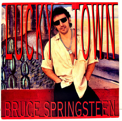 Bruce Springsteen Lucky Town 1992 Vinyl Columbia Records 1st Press