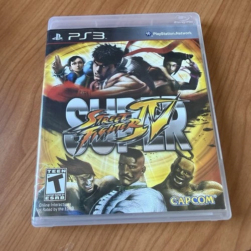 Super Street Fighter IV 4 - Video Game Playstation 3 PS3 PAL GENUINE
