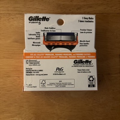 Gillette Fusion5 Power Razor Blades - Pack of 4