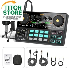 MAONO MaonoCaster Lite AU-AM200-S1 All-in-One Podcast Equipment 