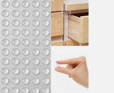 100PC Self Adhesive Rubber Feet Bumper Pads Cupboard Door Silicone Bumpers Stops