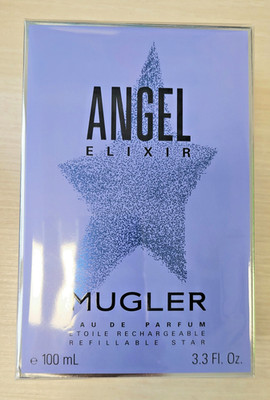 Mugler Angel Elixir Eau de Parfum (EDP) refillable ''Star'' 100ml NEU !!
