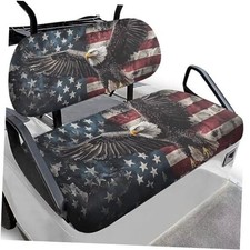 Club Car Golf Cart Seat Covers Car Seat Cover Towel Eagle American Flag