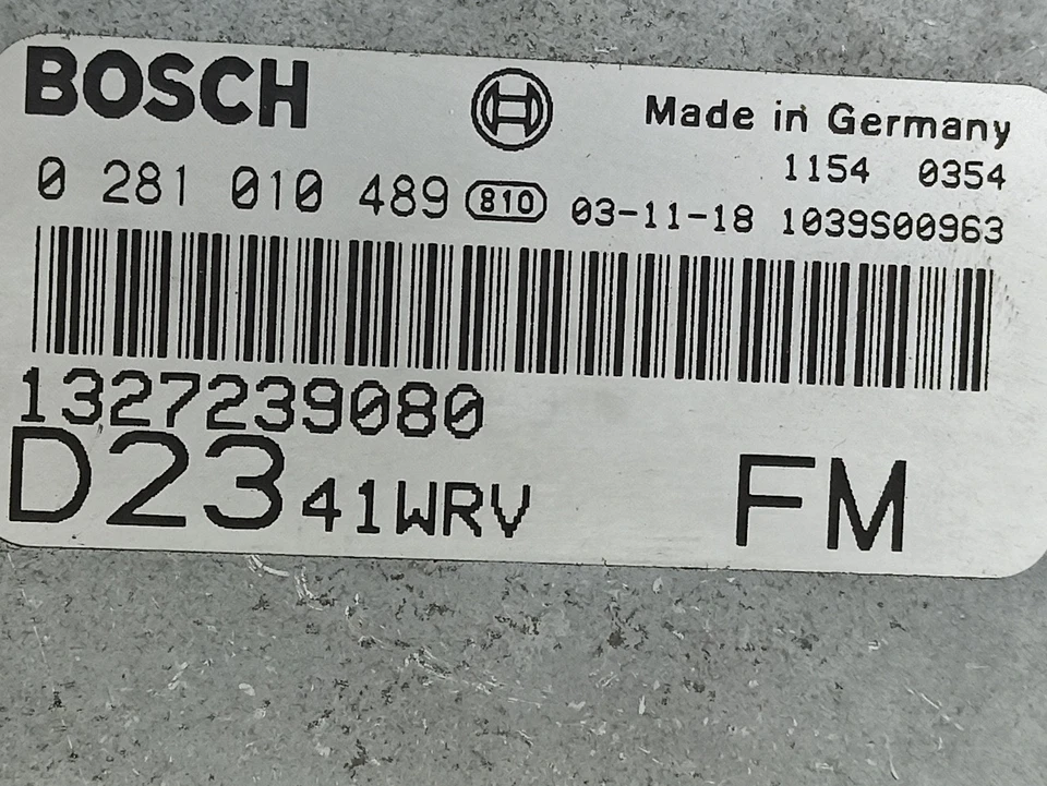 1327239080 CENTRALINA MOTORE / 164946 PER FIAT DUCATO AUTOBUS 244_ 2.3 JTD - Immagine 2 di 4