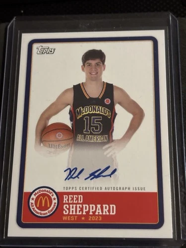 Topps 2023 Chrome McDonald's All American Reed Sheppard Autograph #PA-RS