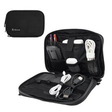 Electronic Organizer Travel Case - Portable Storage Bag with Multiple Storage...