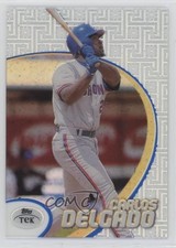 1998 Topps Tek Pattern 38 Carlos Delgado #43 b4d
