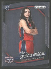 2025 Panini Prizm WNBA #103 Georgia Amoore Washington Mystics Rookie
