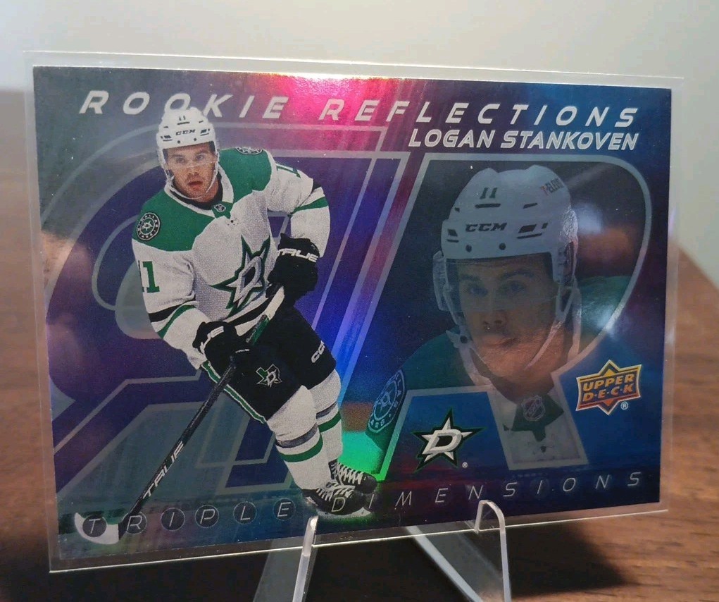 2024 Upper Deck - Rookie Reflections Logan Stankoven #RR9