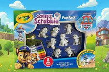 Crayola Scribble Scrubbie PAW Patrol Decorative Figurine, Set of 8