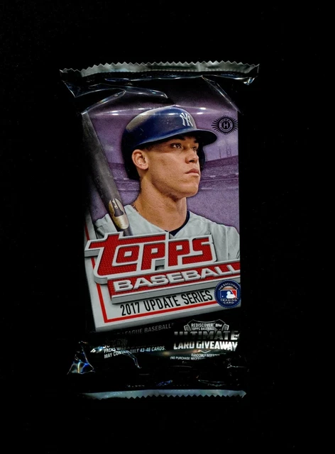 1 - Pack - 2017 Topps Update Hobby Jumbo 50 Card Pack - Rip + Ship