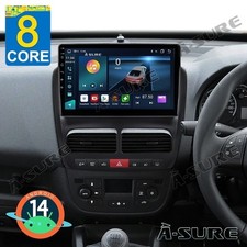 4+64G 8 Core Android 14 Autoradio CarPlay GPS BT Für Fiat Doblo MK2/Opel Combo D