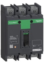 QDP32200TM - Disyuntor de caja moldeada cuadrada D, 200A, 3 polos, 240V, serie QDP