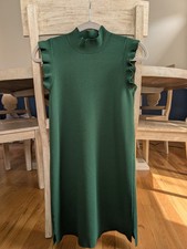 Ann Taylor emerald green shift dress XS- New Without Tags