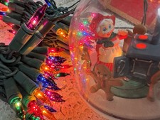 HALLMARK LEGACY CORD Alternative CHRISTMAS LIGHTS for vtg 80s90s MAGIC Ornaments